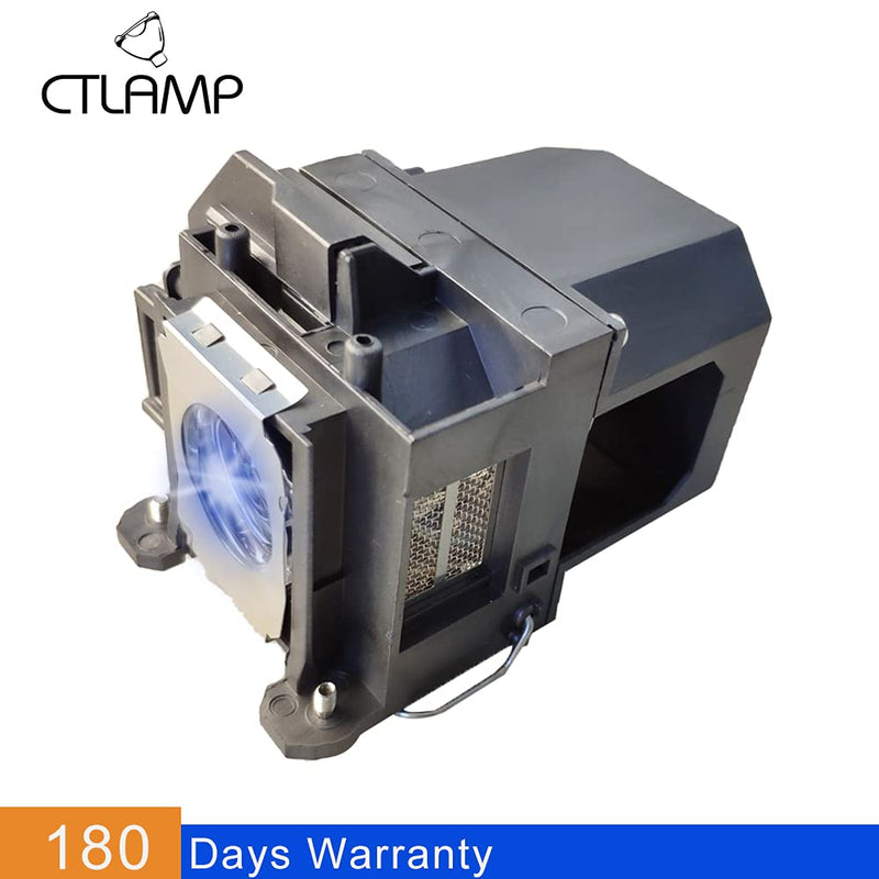 [Australia - AusPower] - CTLAMP A+ Quality V13H010L57 ELP57 Replacement Projector Lamp Bulb with Housing Compatible with elplp57 Epson EB-450Wi EB-455Wi EB-460 EB-460i EB-465i BrightLink 455Wi PowerLite 450W elp57a+ 