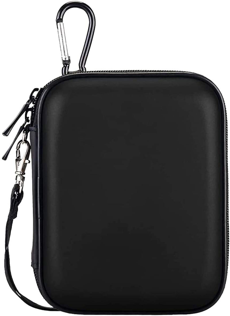 [Australia - AusPower] - Lacdo Hard Drive Carrying Case for Western Digital WD My Passport Ultra WD Elements SE WD Gaming Portable External Hard Drive 1TB 2TB 3TB 4TB 5TB USB 3.0 2.5 Inch HDD EVA Shockproof Travel Bag, Black 
