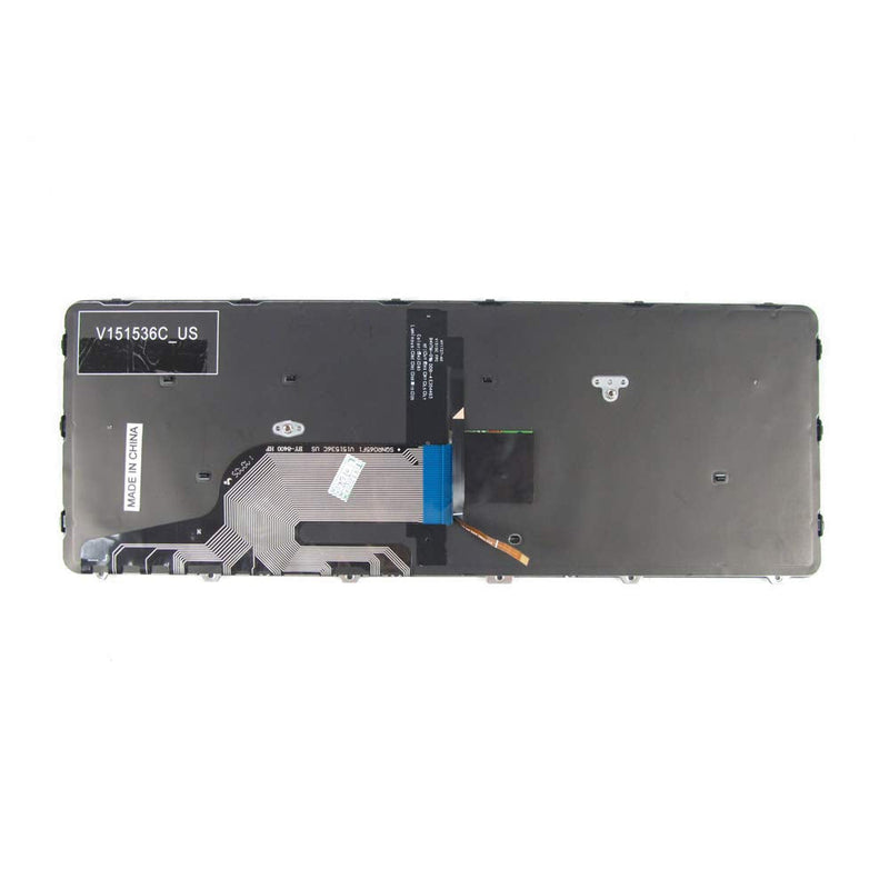 [Australia - AusPower] - New Keyboard Compatible with HP PROBOOK 430 G3, 430 G4, 440 G3, 440 G4, 445 G3, 640 G2, 645 G2 Series with Backlit Frame Black US 