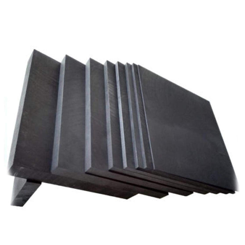 [Australia - AusPower] - 2pcs 3x30x150mm 99.99% Pure Graphite Electrode Rectangle Plate Sheet 