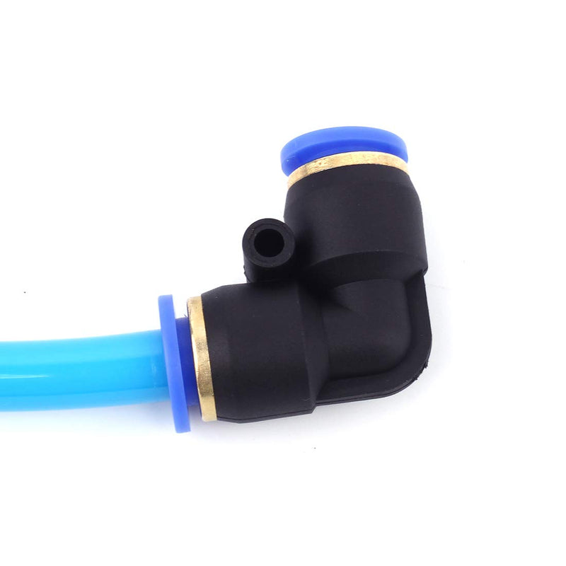 [Australia - AusPower] - SNS SPV-1/2 1/2" Tube OD Union Elbow Plastic Push to Quick Connect Tube Fitting(10 PCS) 