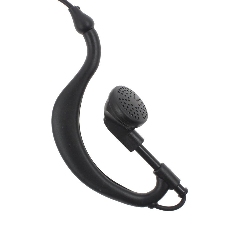 [Australia - AusPower] - KENMAX® G Shape Clip-Ear Earpiece Headset with PTT for Midland GXT1000VP4 LXT500VP3 LXT600VP3 LXT118 LXT380 