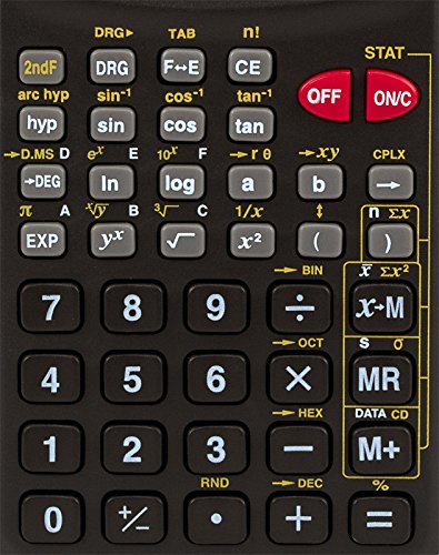 [Australia - AusPower] - Victor 10-Digit Compact Scientific Calculator, Black, 4.5"" x 2.6"" x 0.5""" 