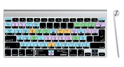 [Australia - AusPower] - XSKN Mac OS X Shortcut Silicone US and EU Common Version Keyboard Skin Cover for 2015 and Before 2015 Released MacBook Air Pro 13 15 17 Inch A1278 A1286 A1297 A1342 A1369 A1398 A1425 A1466 A1502 A1314 