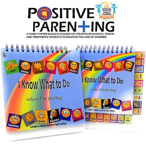 [Australia - AusPower] - Thought-Spot I Know What to Do Feeling/Moods Products: Different Moods/Emotions; Autism; ADHD; Helps Kids Identify Feelings and Make Positive Choices (Moods/Feelings Flipbook) Moods/Feelings Flipbook 