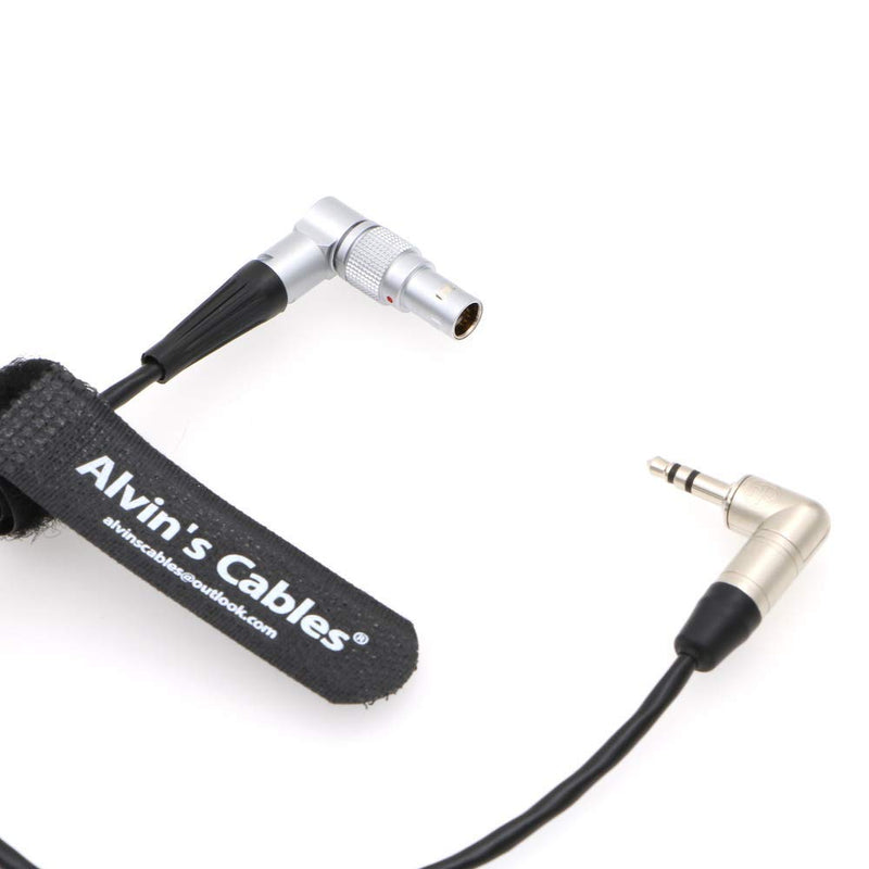 [Australia - AusPower] - Alvin's Cables Tentacle Sync Adapter Cable Tentacle Timecode Generator 3.5mm to ARRI Alexa Sound Devices 5 Pin Connector 12 o'clock Up Direction 45cm rotatable 5 pin 3.5mm→5 Pin 