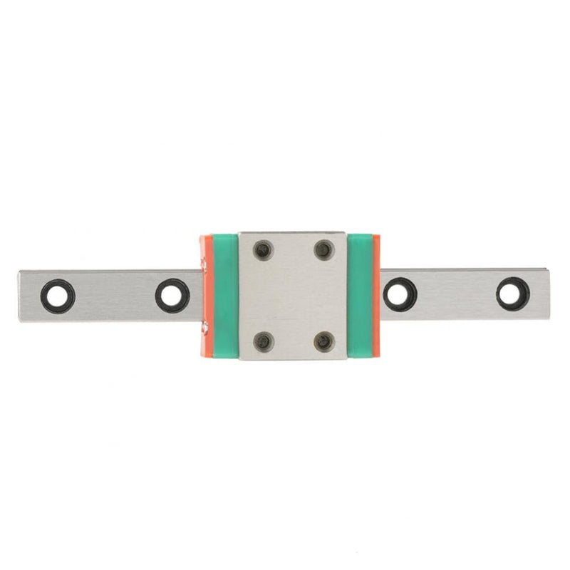 [Australia - AusPower] - Linear Guide Rail, LWL7B 7mm Width Miniature Linear Rail Guide Slide Block DIY 3D Printer and CNC Machine(70MM) 