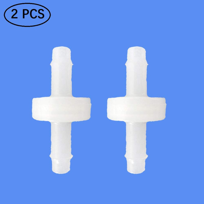 [Australia - AusPower] - BBTUS 1/4" 6mm PVDF Ozone resistance one-way check valve, plastic water stops check valve, plastic micro diaphragm check valve 