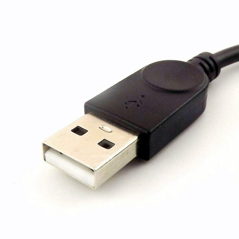 [Australia - AusPower] - ANRANK USB 3.0 Female to Dual USB Male Extra Power Data Extension Cord Adapter Splitter Y-Cable Black 