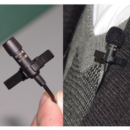 [Australia - AusPower] - YPA M1-C4S LAVALIER Clip ON Cardioid Microphone for SHURE Radio MIC 