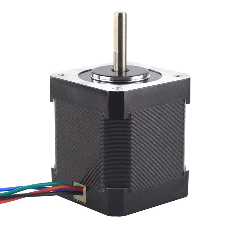 [Australia - AusPower] - STEPPERONLINE Nema 17 Stepper Motor Bipolar 2A 59Ncm(84oz.in) 48mm Body 4-lead W/ 1m Cable and Connector compatible with 3D Printer/CNC 