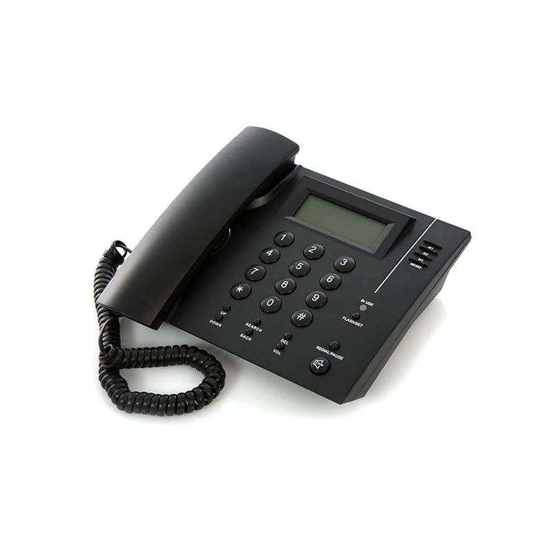 [Australia - AusPower] - SAISN Telephone Handset Cord Modular Coiled Phone Curly Cable (15 Feet, Black) 15 Feet 