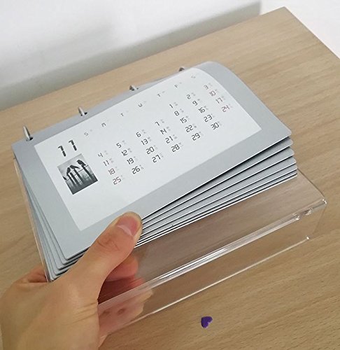 [Australia - AusPower] - leoyoubei Poster Frame,Clear Acrylic Sided Frames Desktop Display Holder with Vertical Stand and 4mm Thicker Menu Holders,PVC Photo Clip 7 Shows 14 Photos Photography Studio/Album ("L"-5X7") 