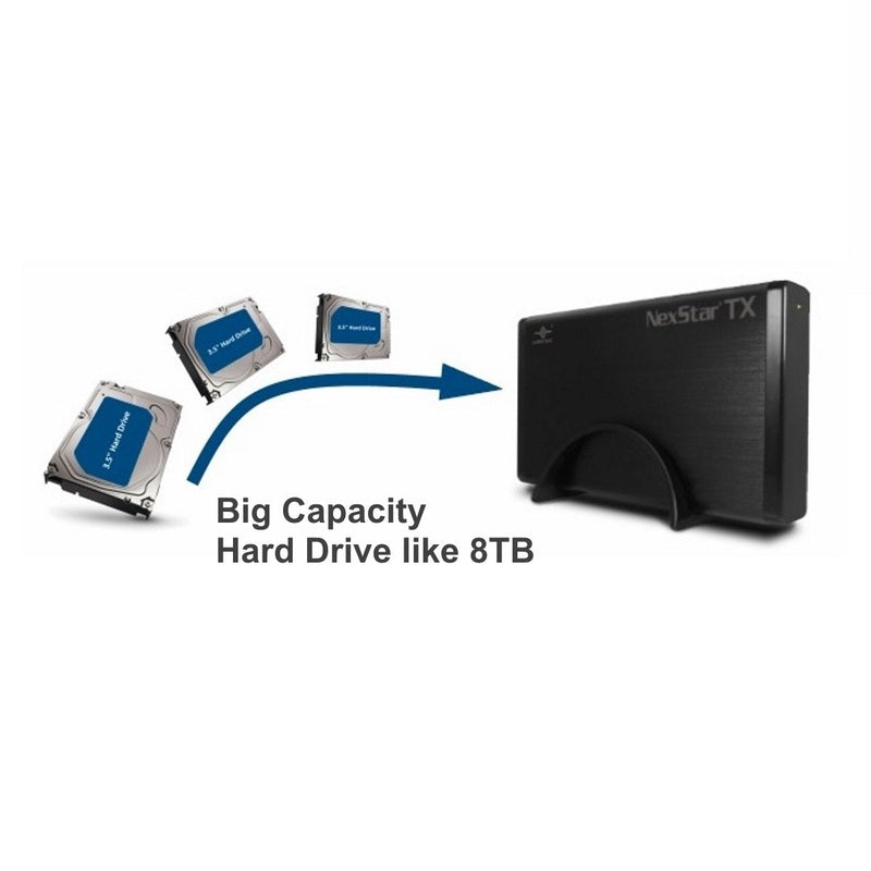 [Australia - AusPower] - Vantec NexStar TX 3.5" USB 3.0 Hard Drive Enclosure (NST-328S3-BK ) NexStar TX - USB 3.0 (Updated version) 