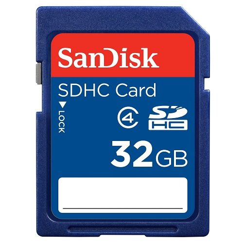 [Australia - AusPower] - 2 Pack SanDisk 32 GB Class 4 SDHC Flash Memory Card Retail works with TEC.BEAN 12MP 1080P HD Game & Trail Hunting Cameras - W/ Everything But Stromboli Microfiber Cloth 