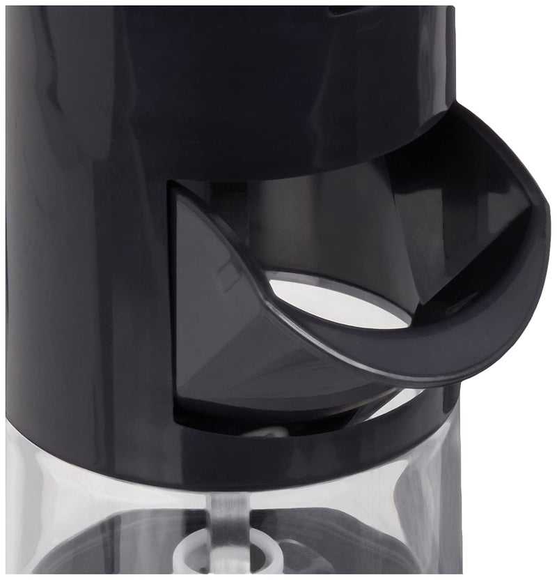 [Australia - AusPower] - Kuhn Rikon Essential Adjustable Ratchet Grinder with Ceramic Mechanism for Salt, Pepper and Spices, 8 x 2.5 inches, Black 
