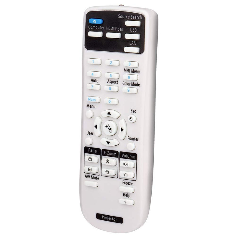[Australia - AusPower] - ESolid Replacement Projector Remote Control for 1648806 EX3200 EX3240 EX5240 EX5250 EX7240 EX9200 VS240 VS340 VS345 PowerLite 1224 1264 1284 Home Cinema 1040 640 740HD S31 U32 W04 W32 Controller 