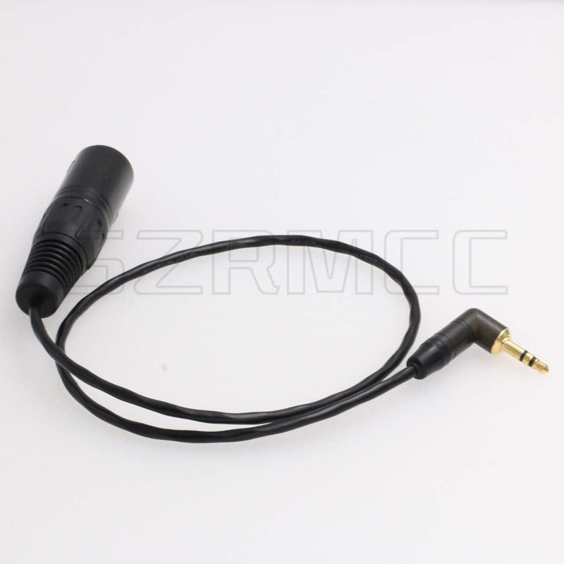 [Australia - AusPower] - SZRMCC Stereo 3.5mm to XLR 5 Pin Male Audio Input Cable for Arri Alexa XT/SXT/Amira Camera 