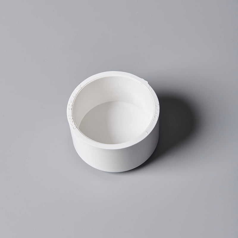 [Australia - AusPower] - Rainbow Dream 1 Inch PVC Pipe End Cap Plug Adapter Pipe Fittings - 10 Pack, White 
