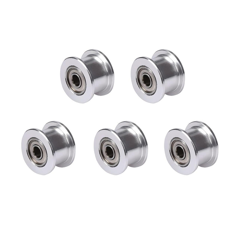 [Australia - AusPower] - Newwish GT2 Idler Pulley 16 Toothless Bore 3mm Width 6mm 16T GT2 Idler 3mm Bore for 3D Printer 6mm Width GT2 Timing Belt.(10pcs) GT2 Idler 6mm Width 