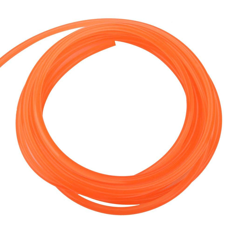 [Australia - AusPower] - High Performance Urethane Round Belting, PU Transmission Belt Polyurethane Round Belt for Drive Transmission Orange (8mmx5m) 8mmx5m 