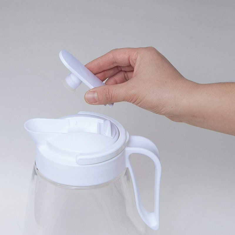 [Australia - AusPower] - Airtight Pitcher with Top Handle | 3.1QT (99oz) for Water, Coffee, Tea, & Other Beverages | Leak Proof & Space Saving, Dishwasher Safe | Made in Japan 3.1QT (99oz) 