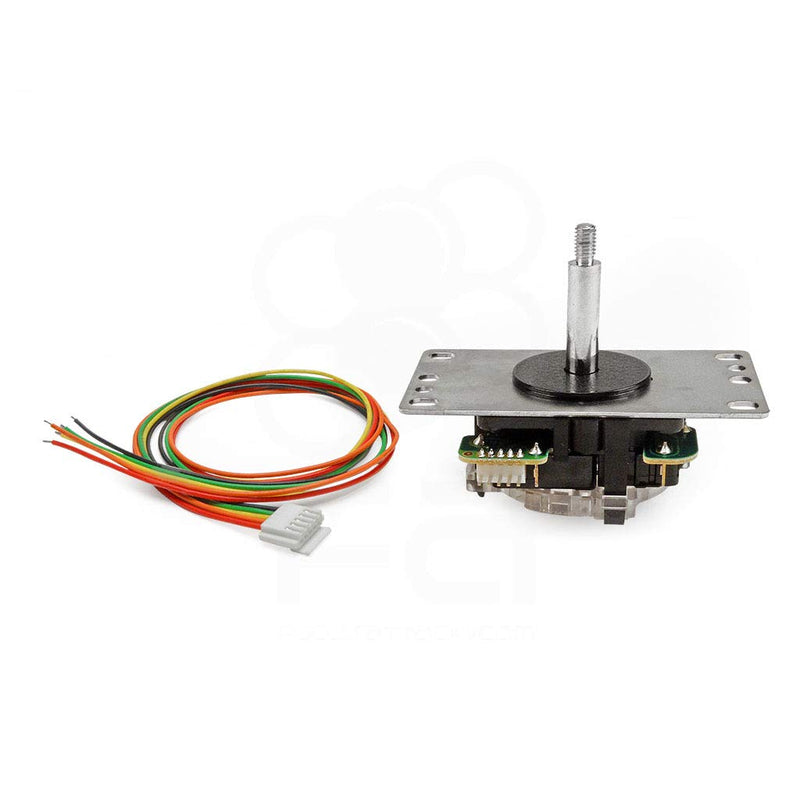 [Australia - AusPower] - SANWA JLF-TP-8YT Original Joystick Gray - for Arcade Jamma Game 4 & 8 Way Adjustable, Compatible with Catz Mad SF4 Tournament Joystick (Gray Ball Top) S@NWA 