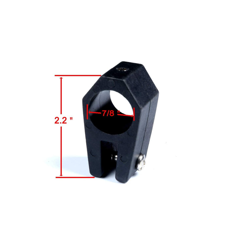 [Australia - AusPower] - MX Bimini Top Fitting Hardware Set Fit 7/8",Boat Jaw Slide,Cap Eye End,Deck Hinge(6pcs) 