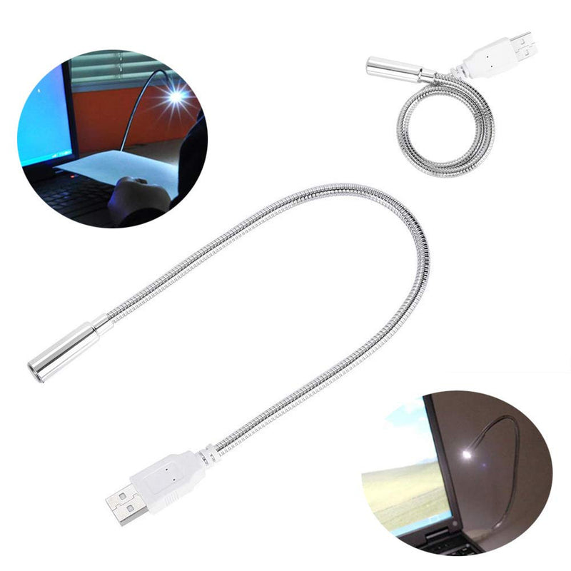 [Australia - AusPower] - Cotchear USB LED Flexible Light Lamp Keyboard Lights for Notebook Laptop PC Adjustable Eye Protection Single Lamp Hose USB Light 