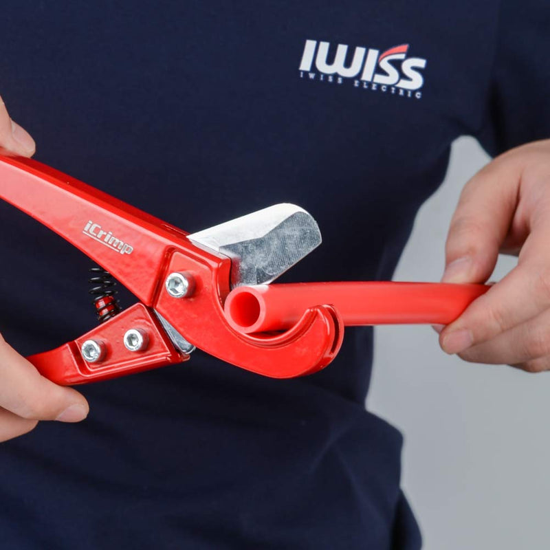 [Australia - AusPower] - IWISS PEX Pipe Cutters for Cutting 1/8"-1" PEX Tubings, NOT for PVC Pipes Original Version 