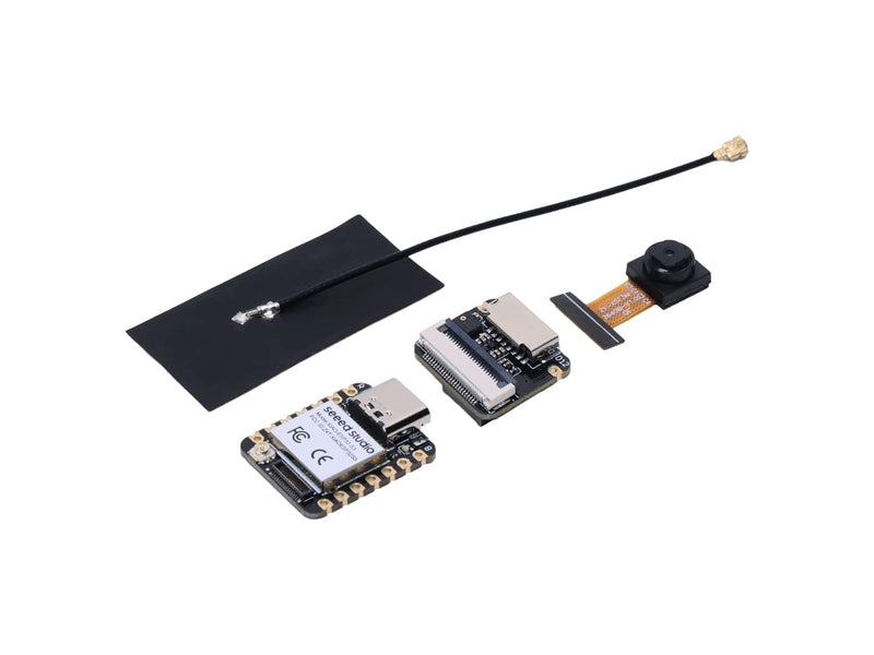 [Australia - AusPower] - Seeed Studio XIAO ESP32 S3 Sense - 2.4GHz Wi-Fi, BLE 5.0, OV2640 Camera Sensor, Digital Microphone, 8MB PSRAM, 8MB Flash, Battery Charge Supported, Rich Interface, IoT, Embedded ML 