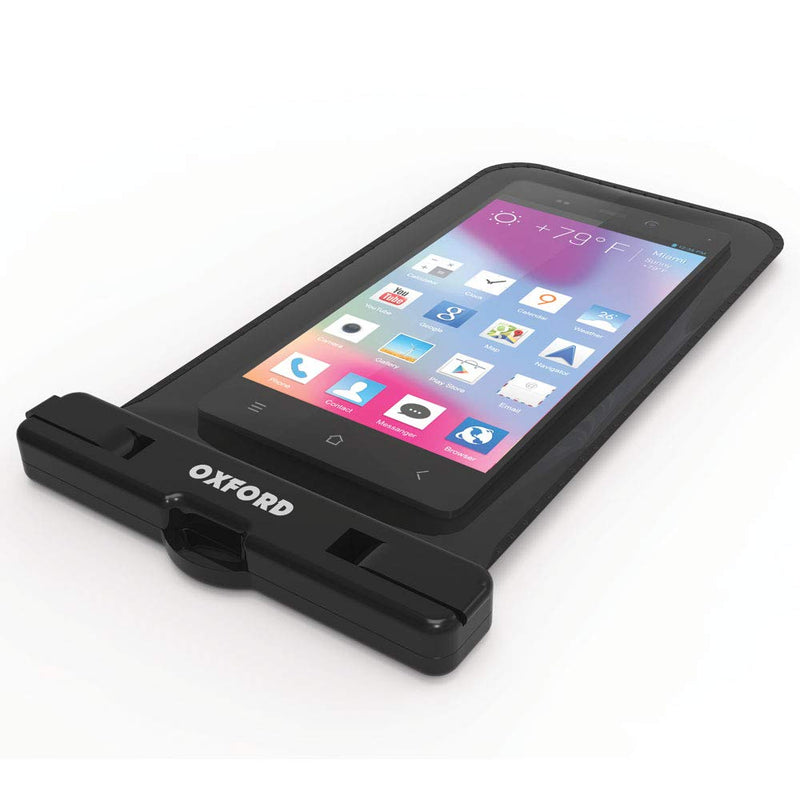 [Australia - AusPower] - Oxford - Aqua Dryphone Universal Weatherproof Phone Mount, Black (OX190) 