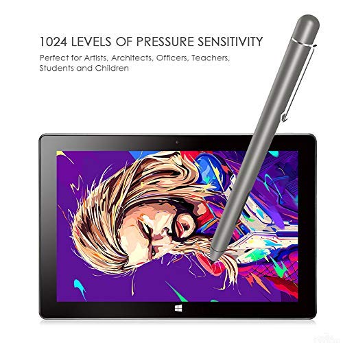 [Australia - AusPower] - Active Pen for HP Specter X360 Envy X360 Pavilion x360 Spectre x2 Envy x2 Laptop-Specified Surface Pen Microsoft Pen Protocol Inking Model (Grey) Grey 