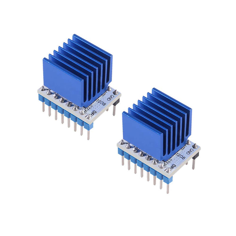 [Australia - AusPower] - 2PCS TMC2208 V1.2 3D Printer Stepper Motor Driver, Upgrade TMC2208 Stepper Driver Module with Heat Sink Screwdriver for 3D Printer Controller Mother Boards Reprap MKS Prusa i3 Ender-3 Pro 2 