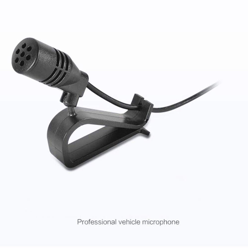 [Australia - AusPower] - Car Microphone Bluetooth Stereo 3.5mm Jack Assembly Mic Compatible with Kenwood Boss Corehan Power Acoustik JVC Sony Jensen Alpine Car Vehicle Head Unit Enabled Audio Radio GPS DVD 