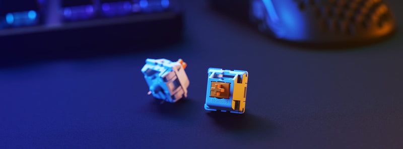 [Australia - AusPower] - Glorious Panda Switch (LUBED) - 36x Plate Mounted 3 pin Switches for Mechanical Keyboards (GLO-SWT-HPANDA-LUBED) Panda Lubed 