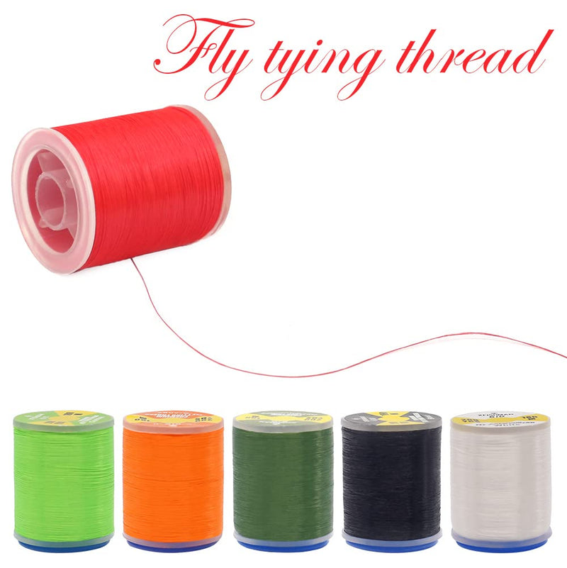 [Australia - AusPower] - XFISHMAN Fly-Tying-Thread-Kit-6/0-3/0 Fly Tying Supplies Fly Fishing Materials Accessories… 6/0 