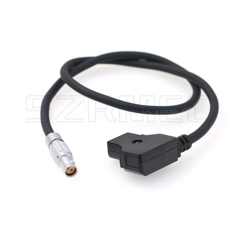 [Australia - AusPower] - SZRMCC D-tap to 2 Pin Female Power Cable for RED Komodo Camera 19.7inches Straight 2Pin 50cm 