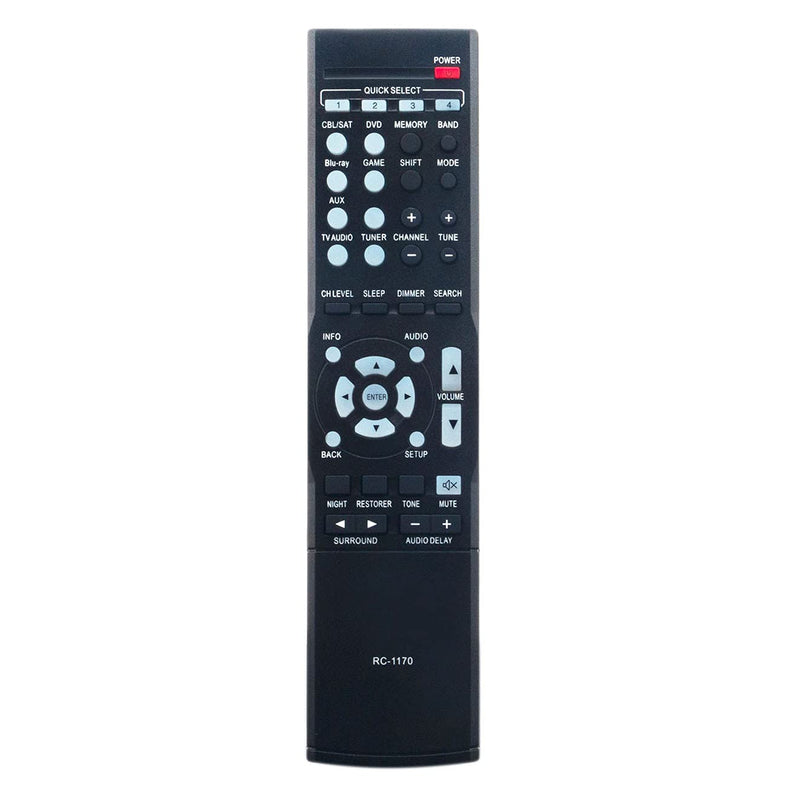 [Australia - AusPower] - RC-1170 Remote Control Replace fit for Denon AV Receiver AVR-1513 DHT-1513BA AVR1513 DHT1513BA RC1170 