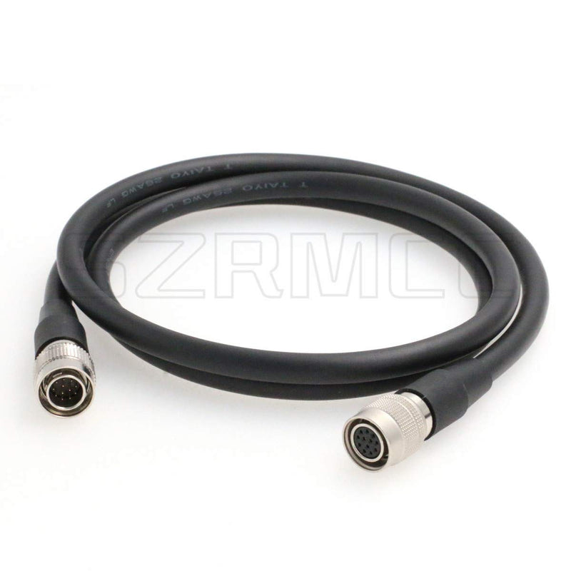 [Australia - AusPower] - SZRMCC Hirose 12 Pin Male to 12 Pin Female CCXC-12P Style Replacement Cable for Sony XC Series Intercon Hitachi Cameras (1m/3.2ft) 1m/3.2ft 