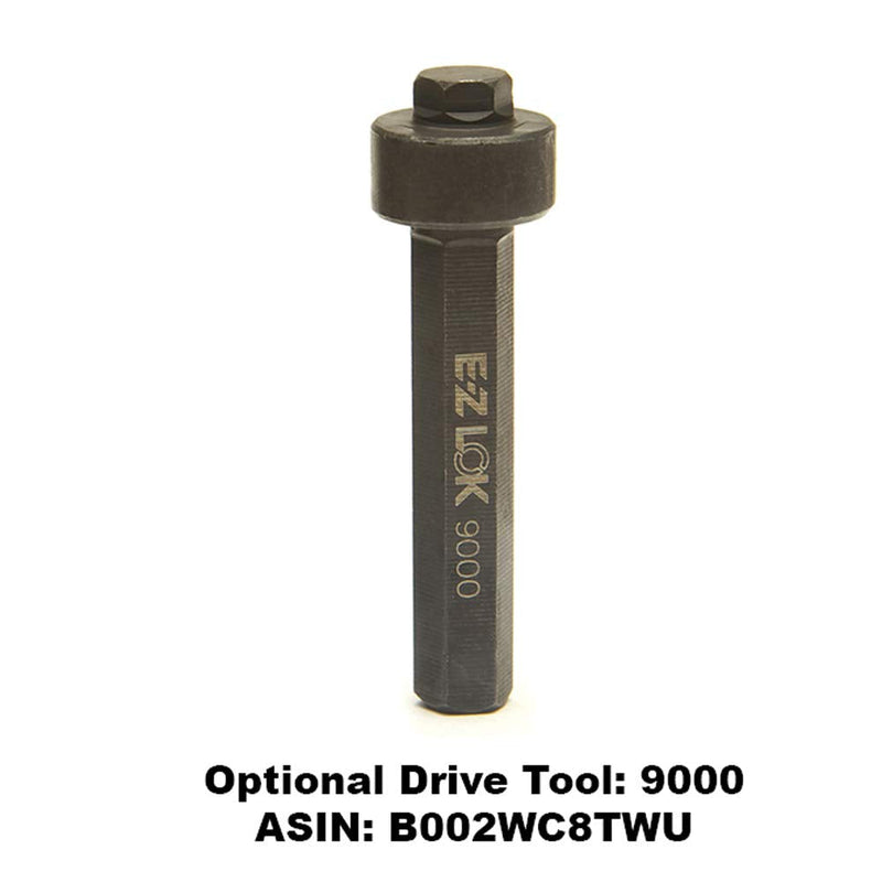 [Australia - AusPower] - E-Z Lok Threaded Insert, Zinc, Hex-Flanged, M6-1.0 Internal Threads, 13mm Length (Pack of 50) 