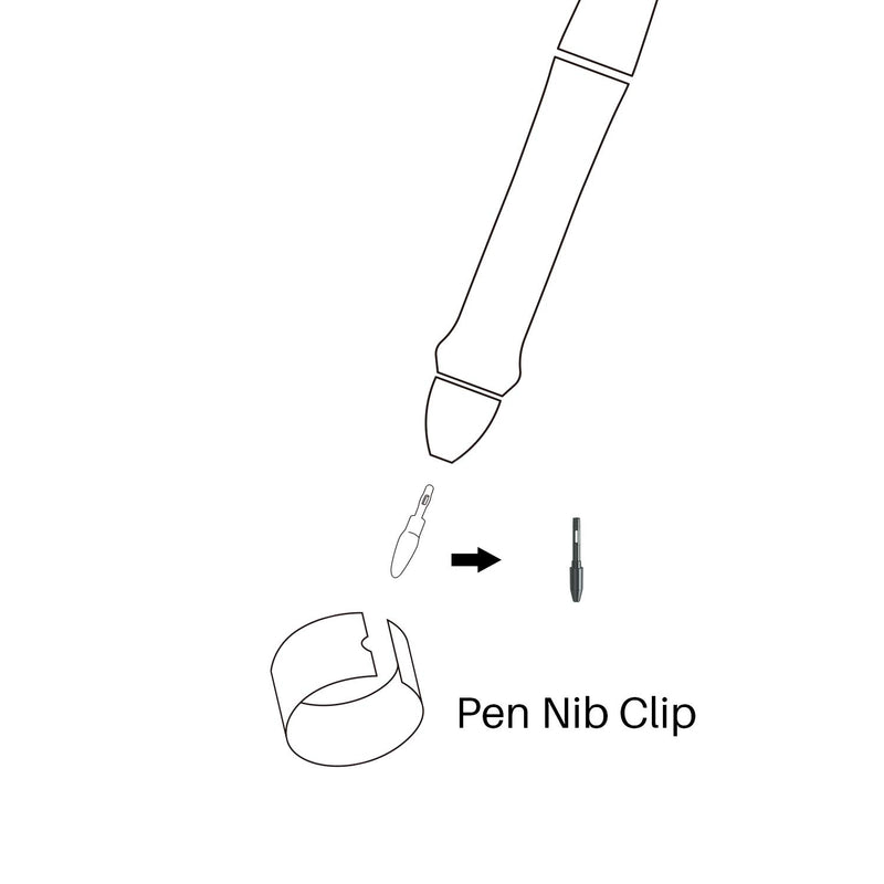 [Australia - AusPower] - Pen Nib for Artisul Battery-Free Stylus P58B/P59 