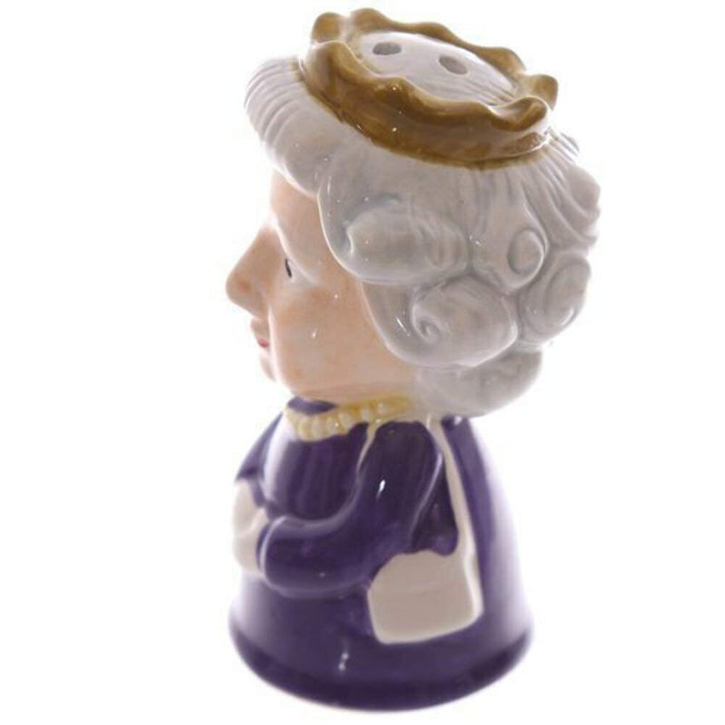 [Australia - AusPower] - Salt & Pepper Condiment Set/pots Queen & Corgi By Puckator 