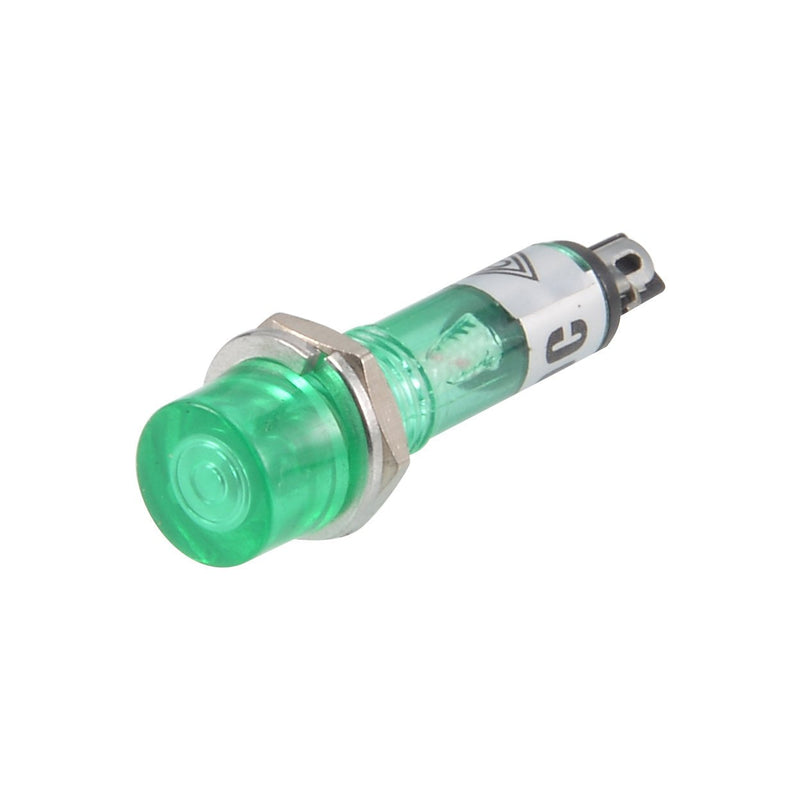 [Australia - AusPower] - uxcell Signal Indicator Dash Light DC 12V, LED Bulbs XD7-1 Red+Green, 7mm 9/32" Panel Mount 15Pcs 