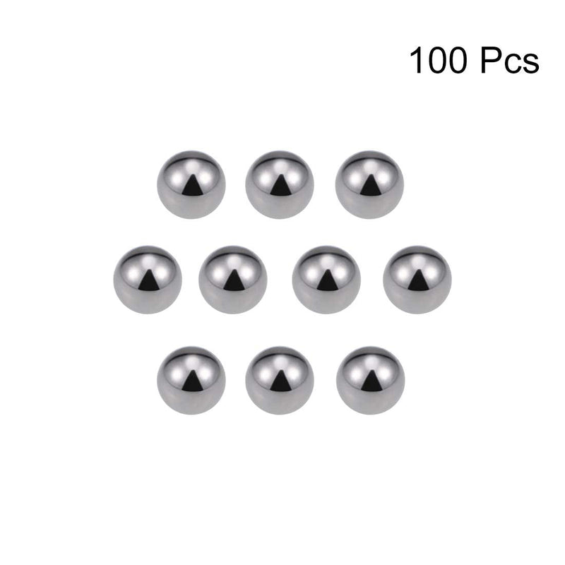 [Australia - AusPower] - uxcell 5mm Carbon Steel Bearing Balls Precision Balls 100pcs 
