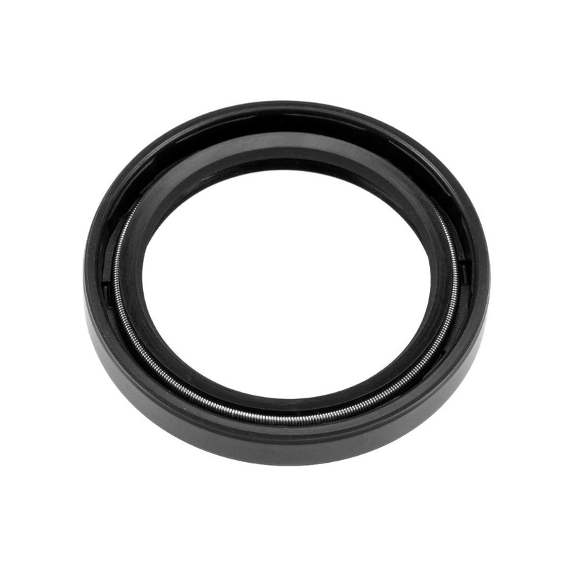 [Australia - AusPower] - uxcell Oil Seal, TC 35mm x 47mm x 7mm Nitrile Rubber Cover Double Lip with Spring for Bearing Shaft, Black Pack of 1 47mmx35mmx7mm 