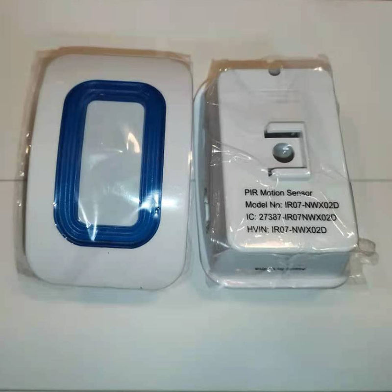 [Australia - AusPower] - Wireless Caregiver Pager Motion Sensor Alert Room Bed Alarm and Fall Prevention for Home Elderly Kids with 1 Receiver and 1 Motion Detector 