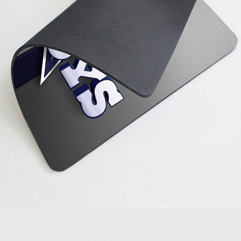 [Australia - AusPower] - Gaming Mouse Pad Sport Fans Gift,Life Needs Sport Mousepad with Non-Slip Rubber Base for Laptop Computer Desktop Mat - Blue White 