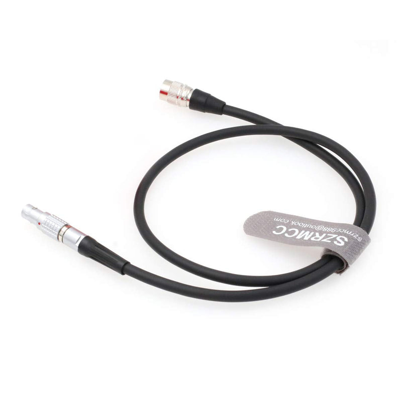 [Australia - AusPower] - SZRMCC Hirose 4 Pin Male to 0B 4 Pin Male Power Cable for Sony F5 F55 ARRI Amira Camera to Teradek Cube 
