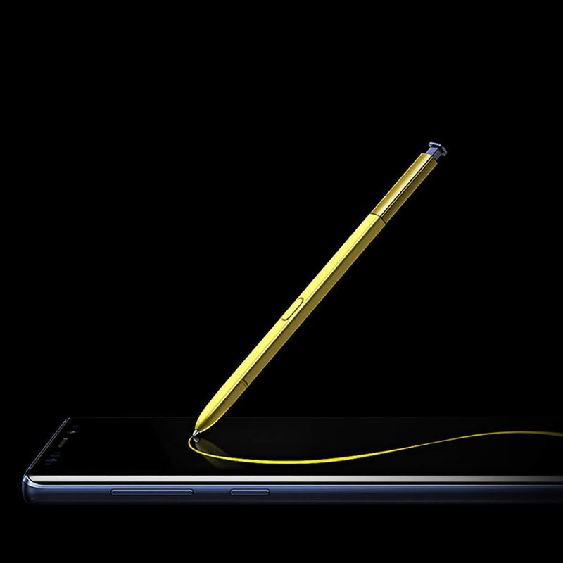 [Australia - AusPower] - Leopard Power Galaxy Note9 S-Pen Stylus Ocean Blue Yellow - with & Tips & Tool (Without Bluetooth) 